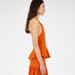 Leo Terracotta Linen Top