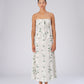 Summer Harlequin Flower Print Skirt