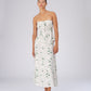Summer Harlequin Flower Print Skirt
