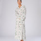 Long Floral Spirit Flower Print Shirt