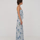 Blue Flower Print Dream Dress