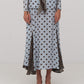 New Blue Polka Dot Skirt