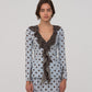 New Blue Polka Dot Blouse