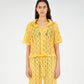 Dexter Yellow Crochet Shirt
