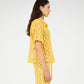 Dexter Yellow Crochet Shirt