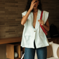 Blazer Vest Sera in Linen