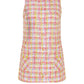 Chloe Cotton Tweed Mini Dress