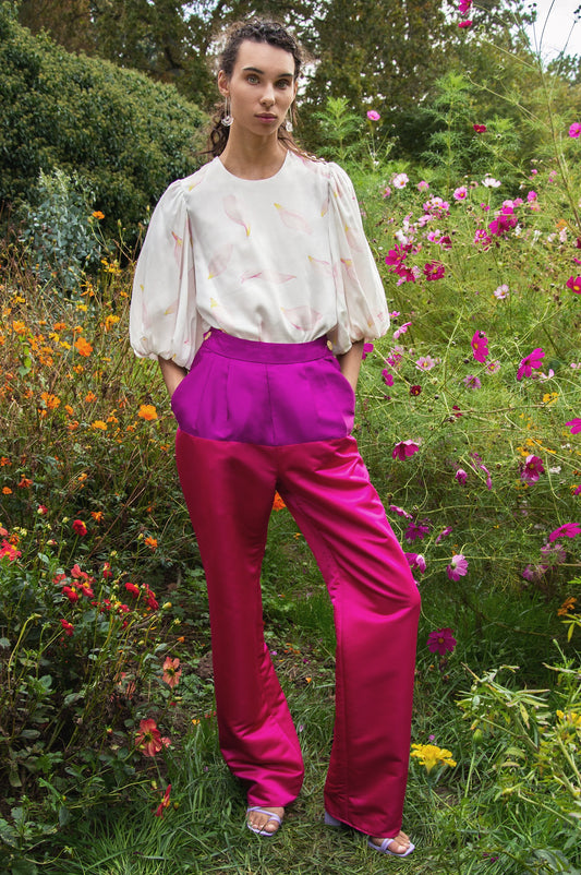 Hera Fuchsia Violet Pants