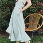Olive Green Vichy Skirt
