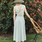 Olive Green Vichy Skirt