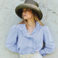 Sky Blue Willow Blouse