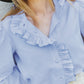 Sky Blue Willow Blouse