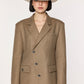 Gianza Taupe Wool Blazer