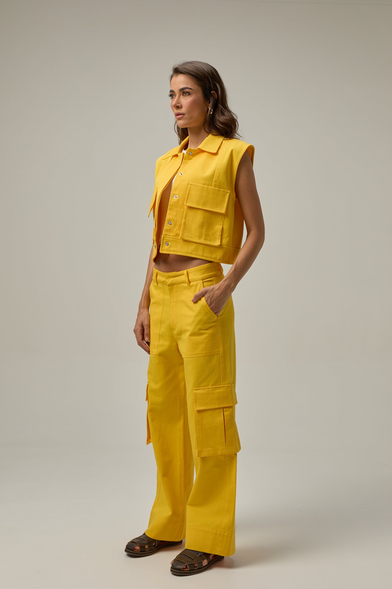 Irene Vest | Canary Yellow