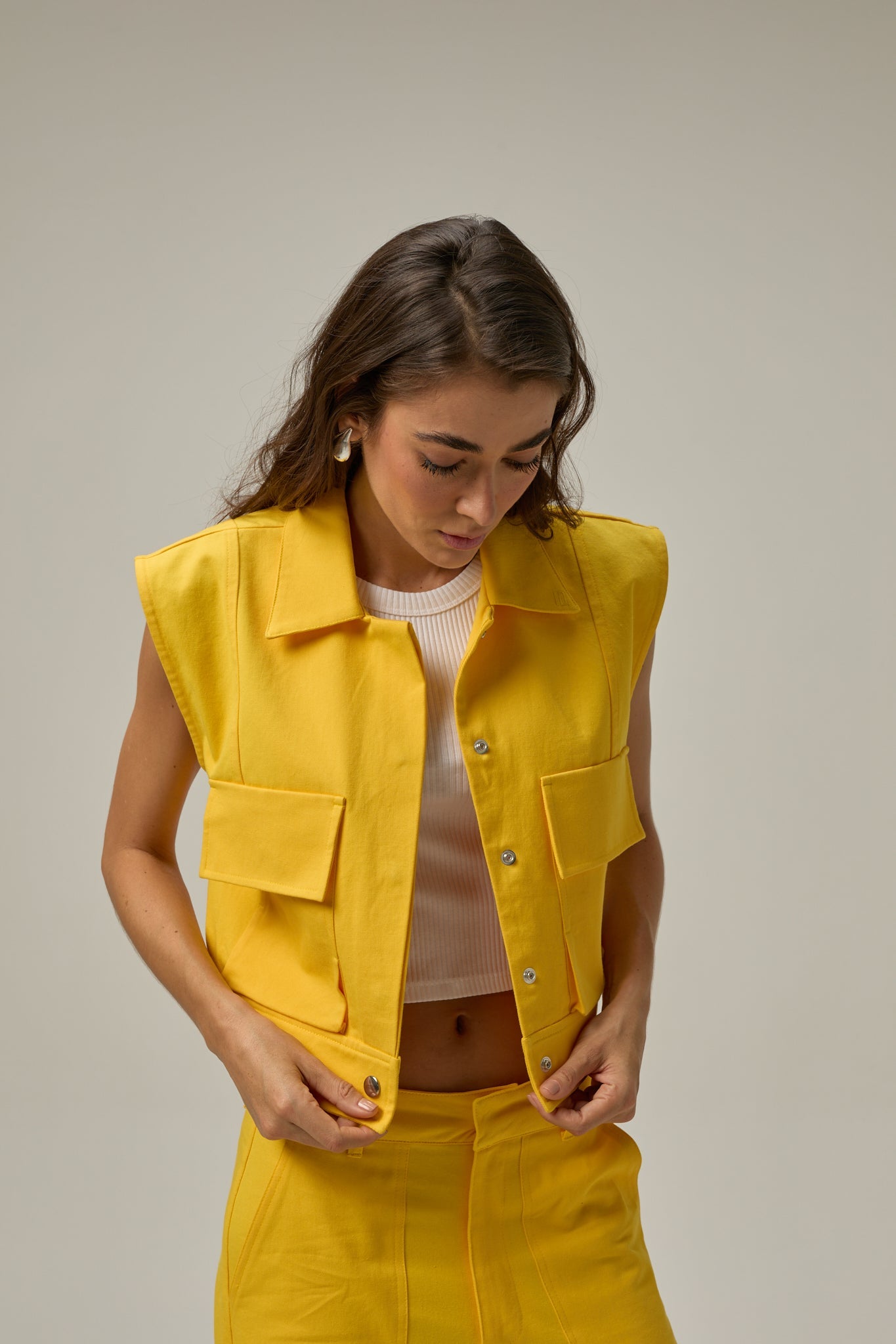 Irene Vest | Canary Yellow