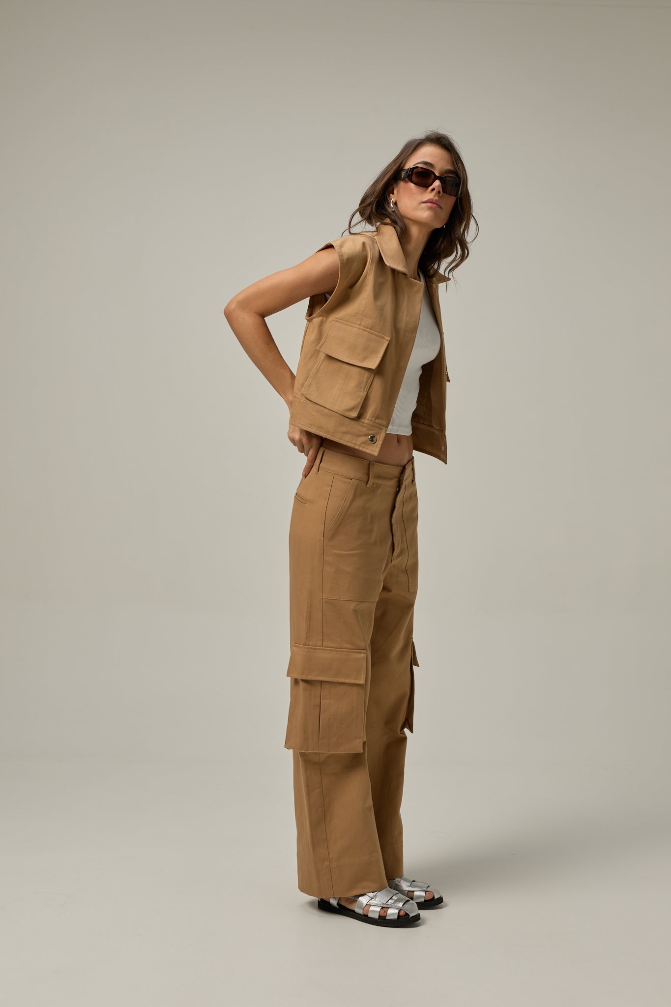 Utility Cargo Pant | Khaki