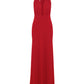 Ines Dress In Fiery Red