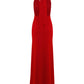 Ines Dress In Fiery Red