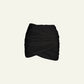 Mini gathered skirt (Limited Edition) Black - Ana