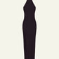 Olivia Halter Dress in Black - Limited Edition