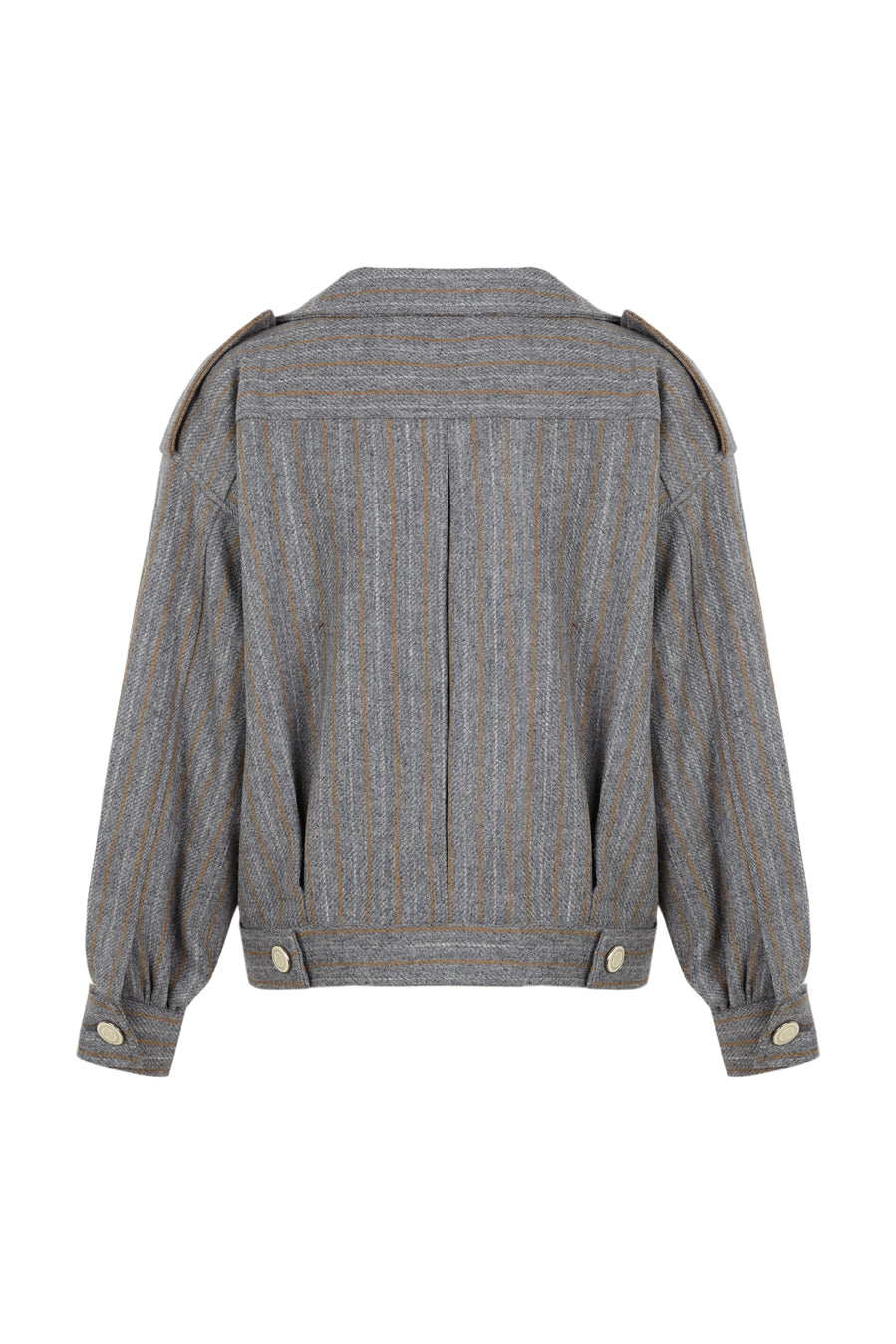 Wool Jacket Light Gray