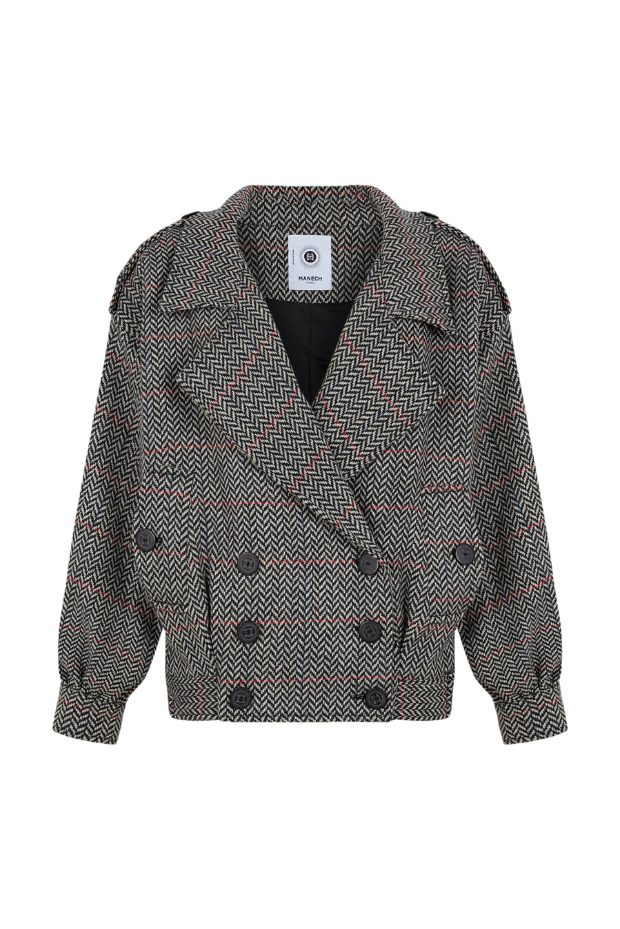 Domino Wool Jacket