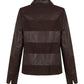 Limited Edition Dark Chocolate leather and suede jacket