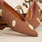 Vegan Bugs Embroidery Ballet Flats