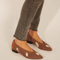 Vegan Bugs Embroidery Ballet Flats