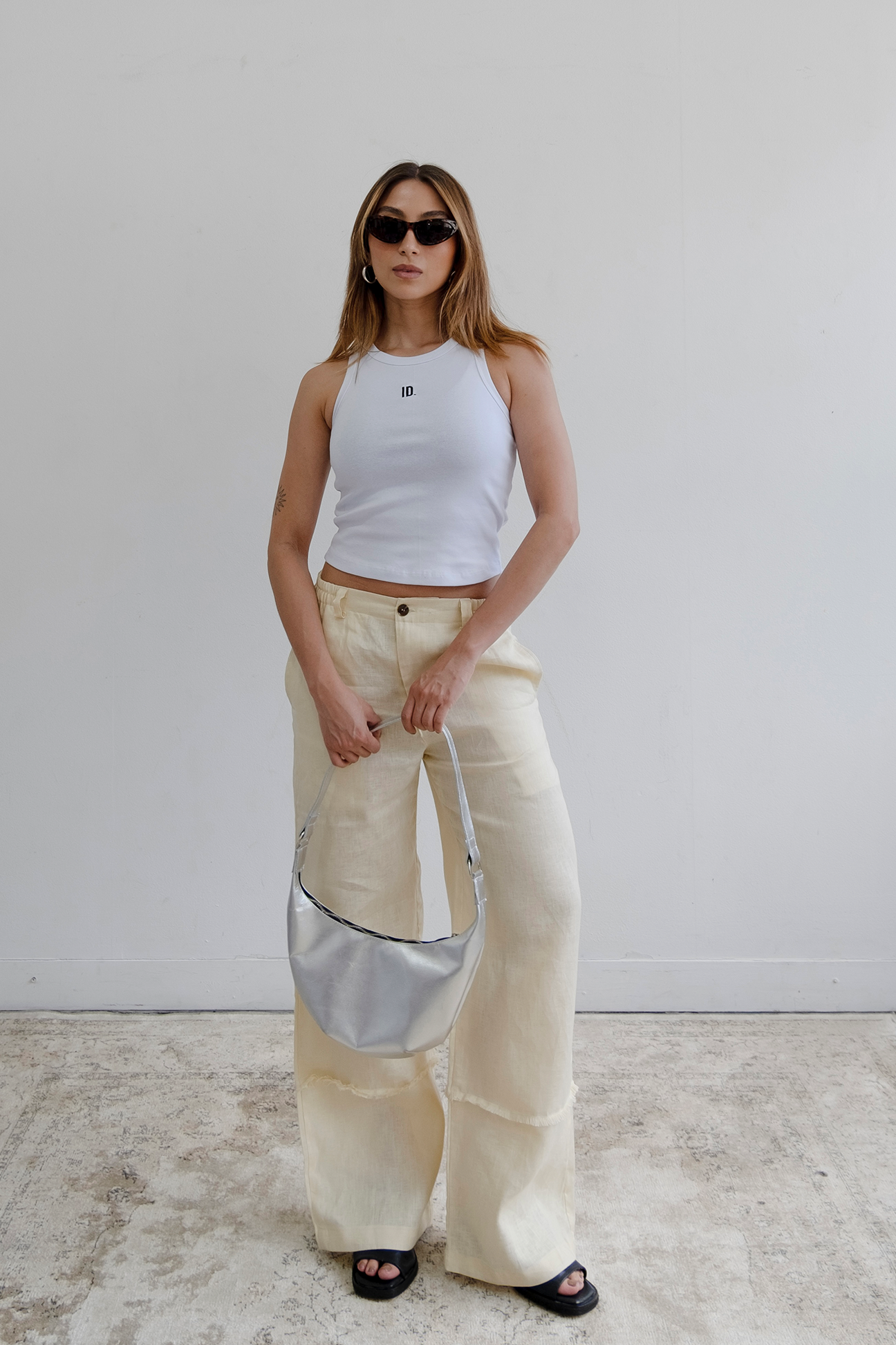 Roca Linen Pant | Butter Yellow