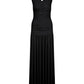 Purley Jersey Long Dress In Black