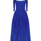 Sibby Midi Dress in Bleu