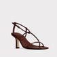 The Strappy Sandal - Chocolate