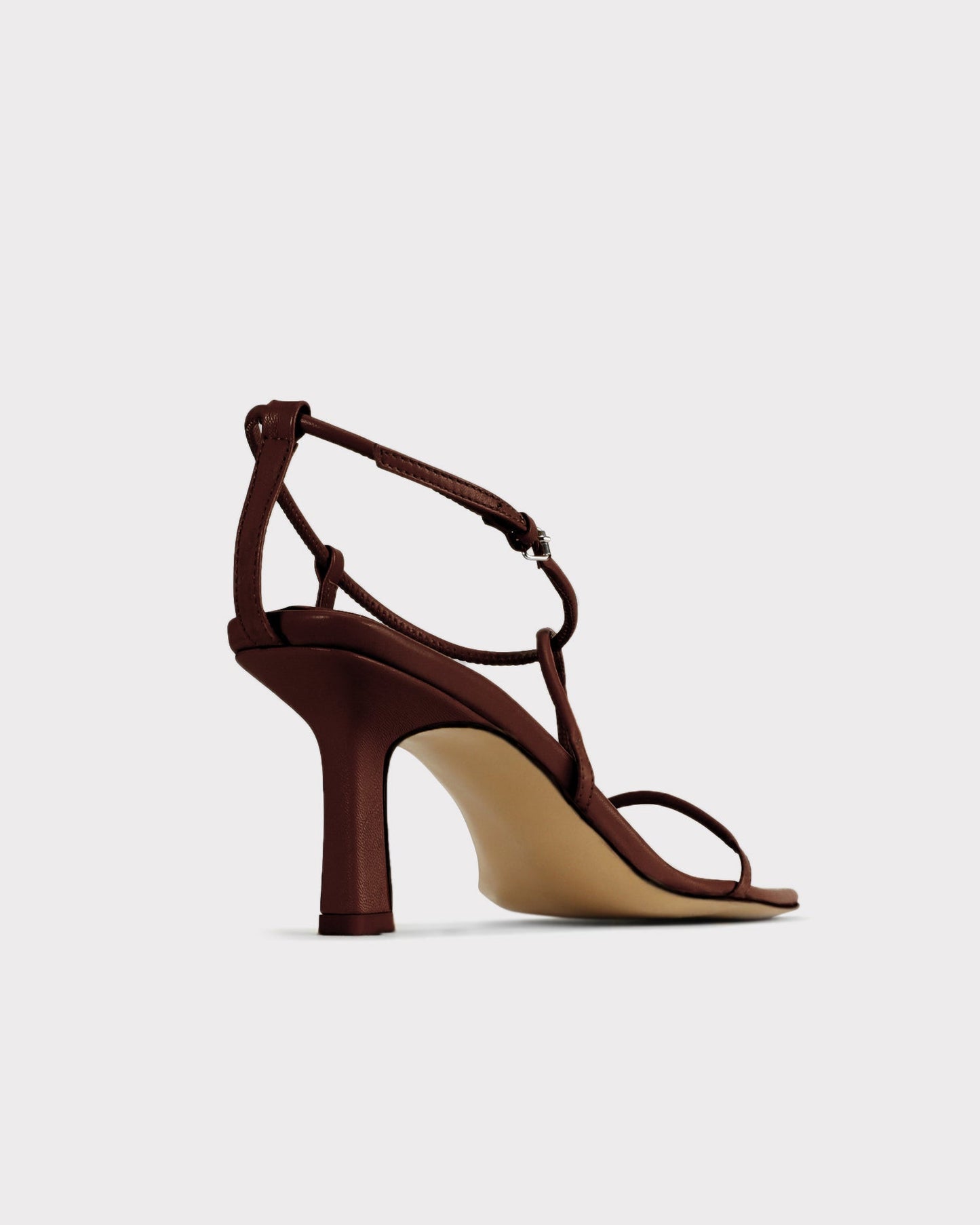 The Strappy Sandal - Chocolate
