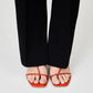 The Strappy Sandal - Red