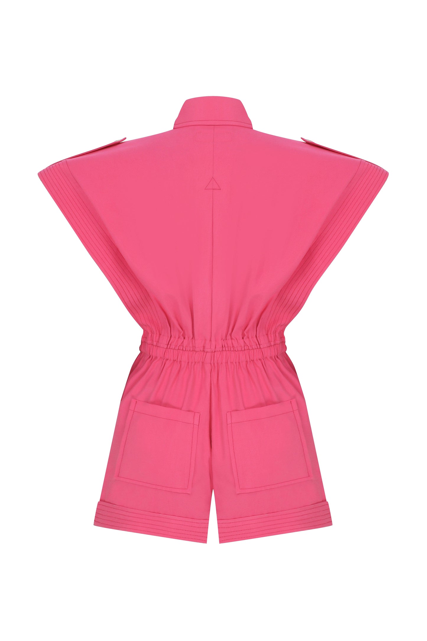 Aleiada Playsuit in Virtual Pink Jumpsuits & Rompers Nazli Ceren 