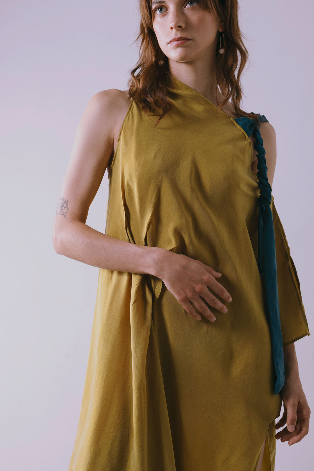 Aya Mastercard AYA ASYMMETRIC DRESS – LabelRow