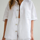 Dancer Linen Shirt - White