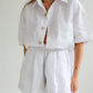 Dancer Linen Shirt - White