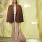 Boxy Blazer in Burnt Green Coats & Jackets Nazli Ceren 