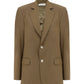 Boxy Blazer in Burnt Green Coats & Jackets Nazli Ceren 