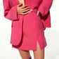 Boxy Oversized Jacket in Bubble Gum Pink Coats & Jackets Nazli Ceren 