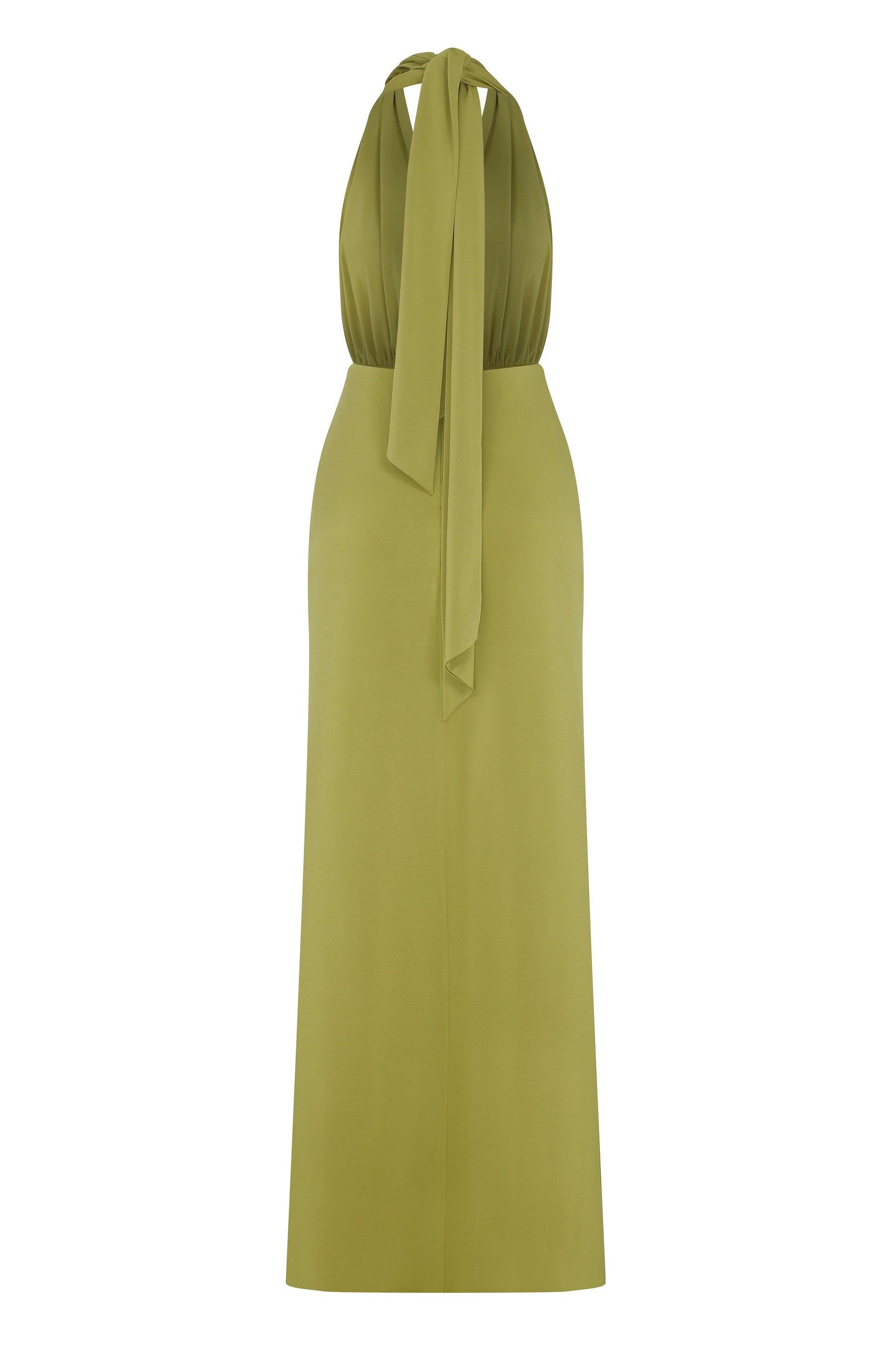 jersey dress green Sosandar Green Scarf Print Faux Wrap Maxi Jersey Dress