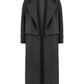 Isha Wool Coat In Dark Grey Coats & Jackets Nazli Ceren 