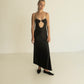 The Kalyna Black Viscose Dress
