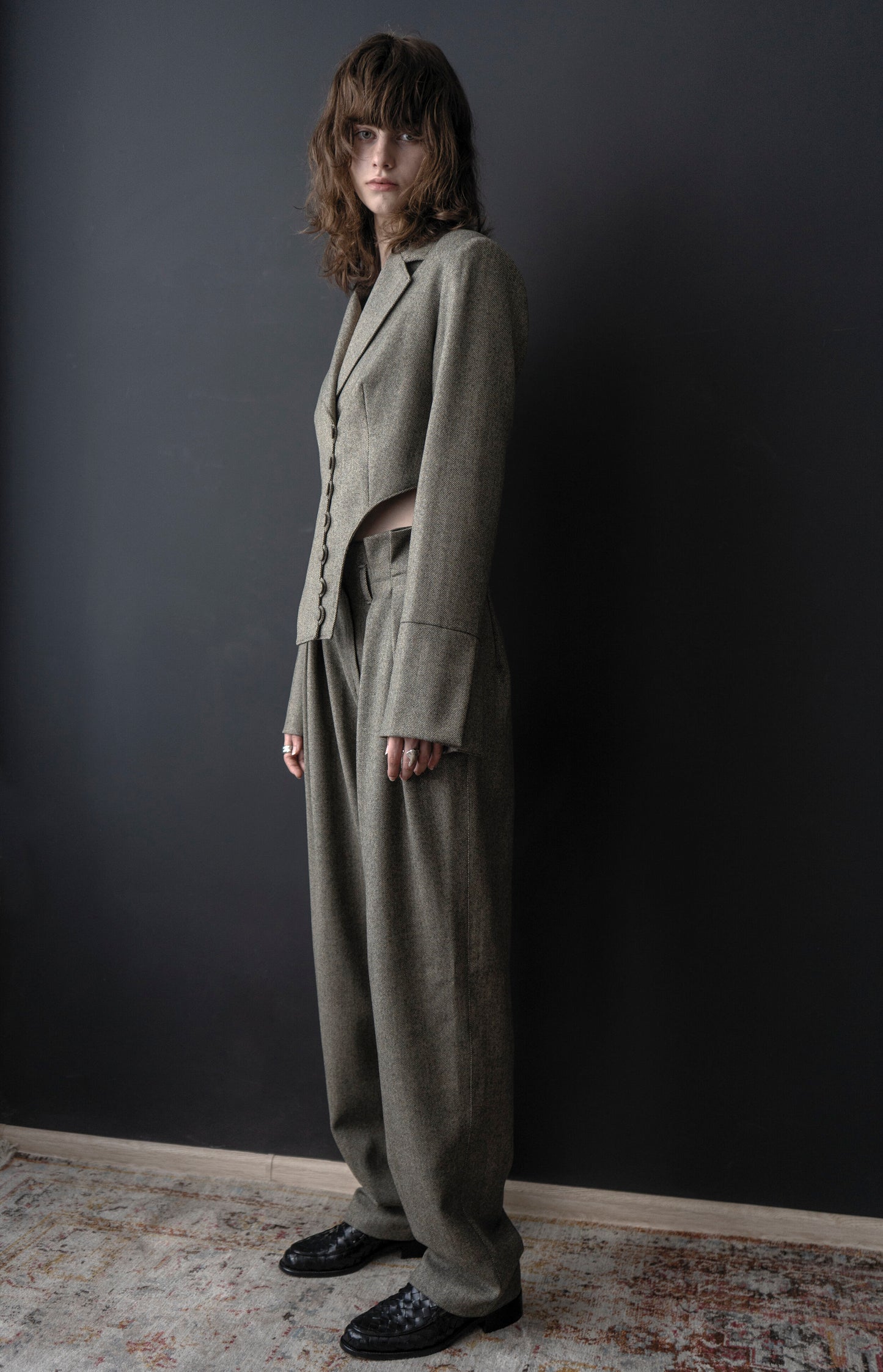 Vinnitsia Tweed Gentlewoman Suit