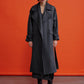 Laura Cashmere Coat in Grey Coats & Jackets Nazli Ceren 