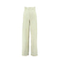 Light Weight Cotton Knit Long Wide Trousers Green Trousers Women Relax Baby Be Cool 