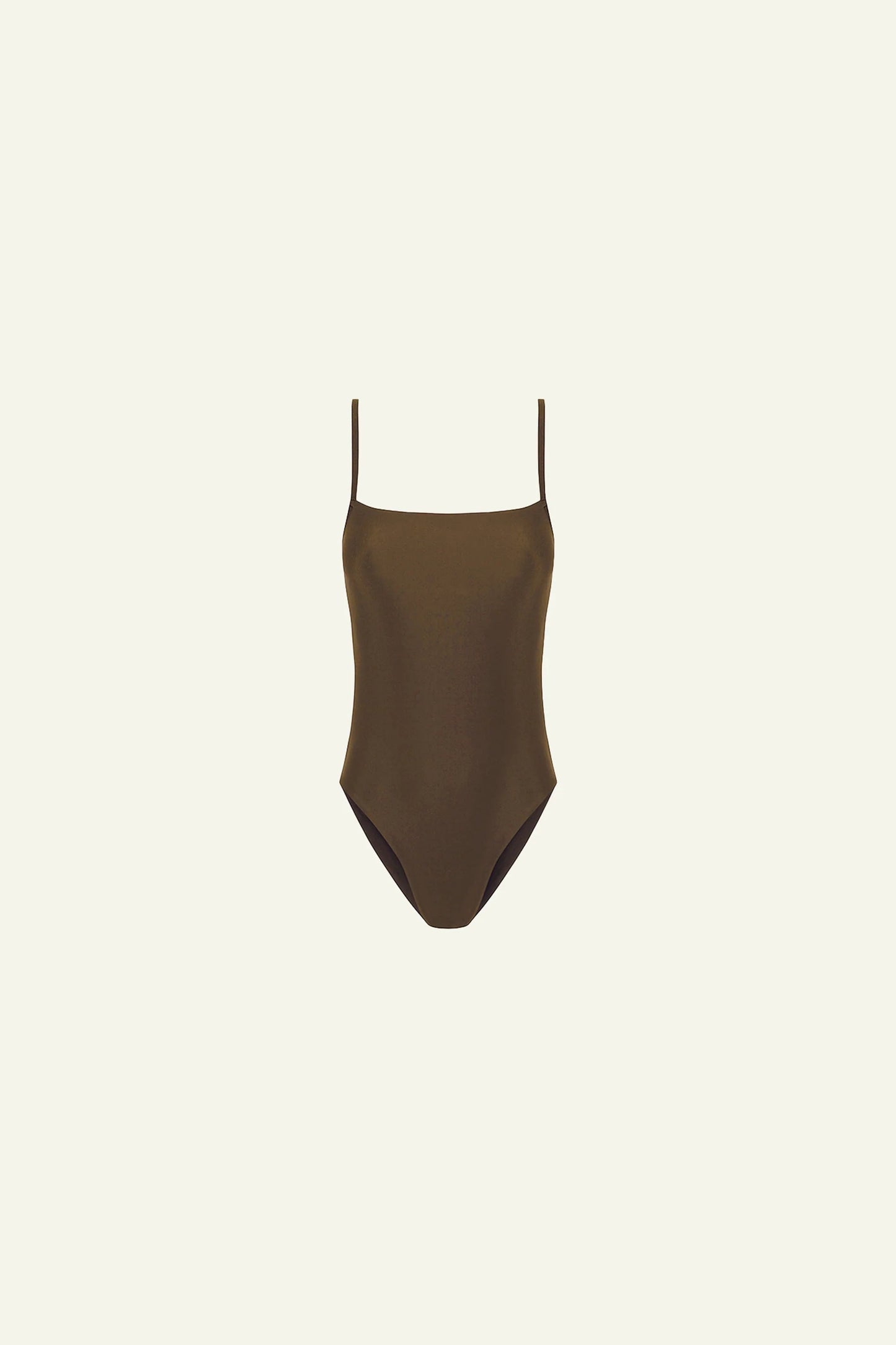 Maria One Piece Swimsuit - Chocolate Midi Skirt 710 Studio 