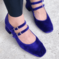 Montmartre Violet Heels Ballerinas Momoc Shoes 